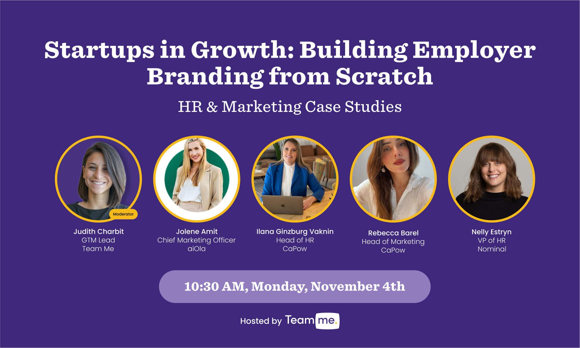 Startups in Growth: Building Employer Branding from Scratch