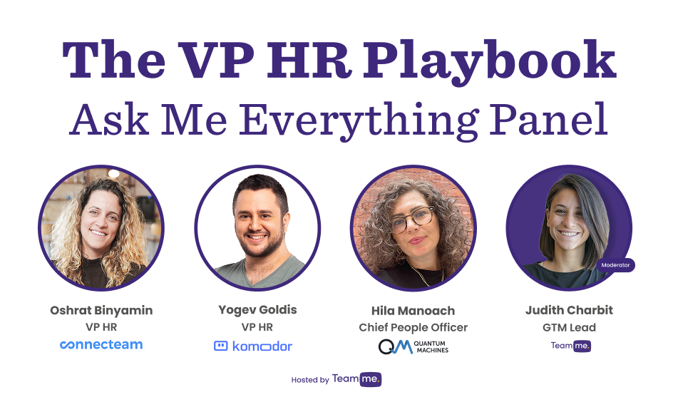 The VP HR Playbook: Ask Me Everything Panel